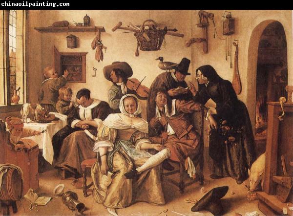 Jan Steen The World Upside Down