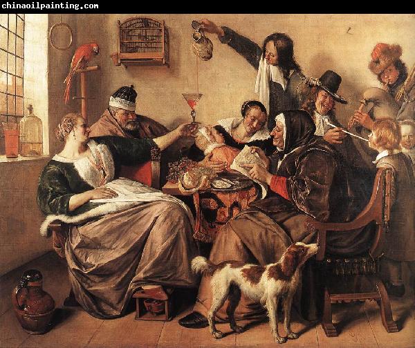 Jan Steen The Artist's Family