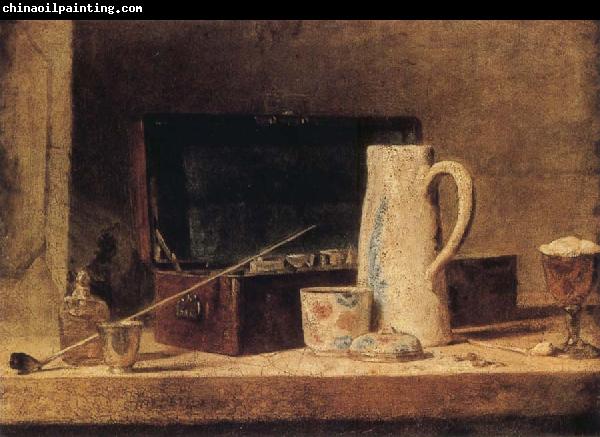 Jean Baptiste Simeon Chardin Pipe and Jug