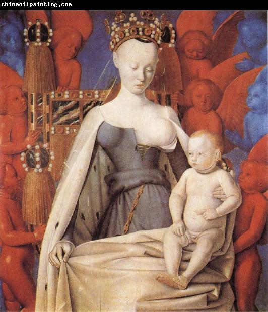 Jean Fouquet Madonna and Child