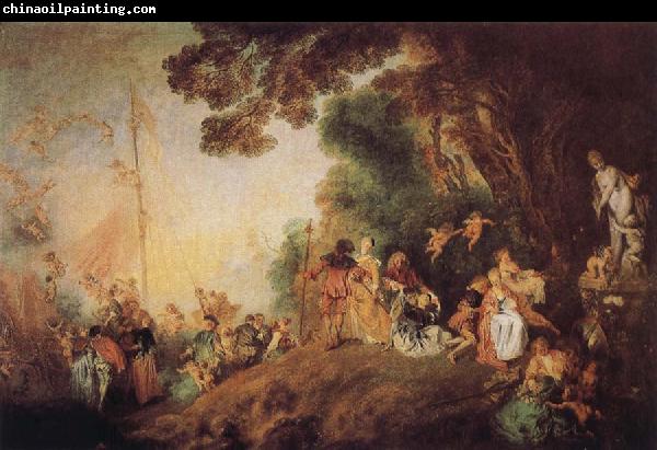 Jean-Antoine Watteau Pilgrimage to Cythera