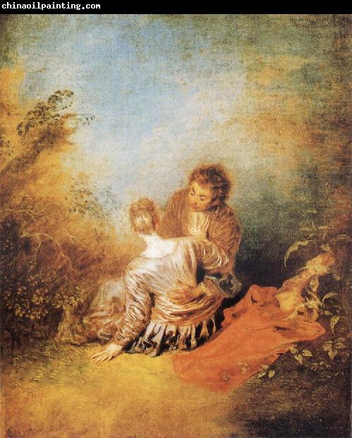 Jean-Antoine Watteau The Indiscretion