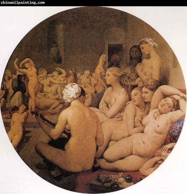 Jean-Auguste Dominique Ingres The Turkish Bath