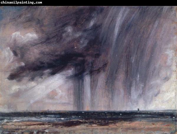 John Constable Rainstorm over the sea