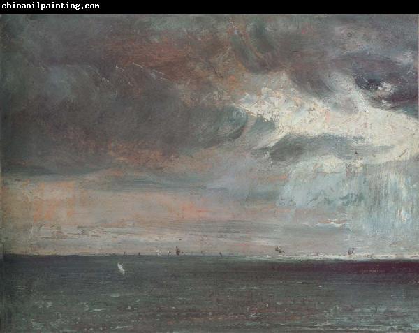 John Constable A storm off the coast of Brighton