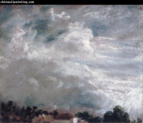 John Constable horizon of trees 27September 1821