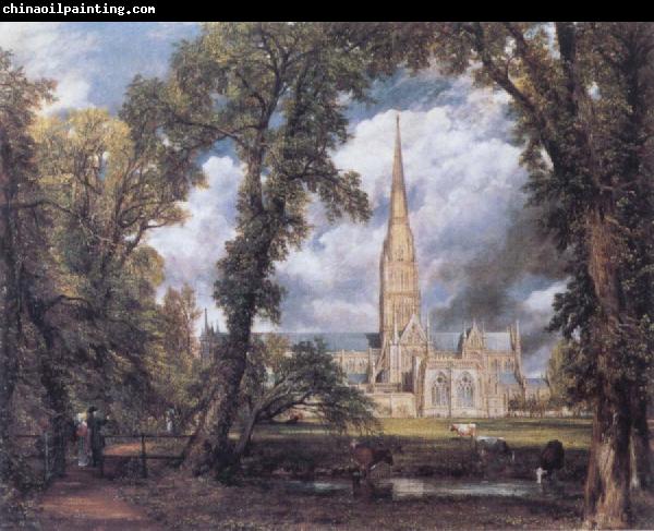 John Constable Salisbury Cathedral from the Bishop's Ground