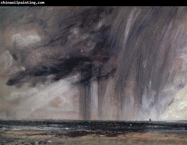 John Constable Rainstorm over the sea