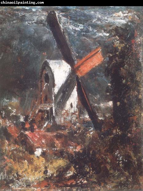 John Constable A windmill near Brighton