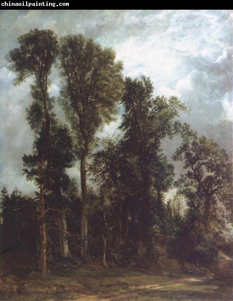 John Constable The path to the church