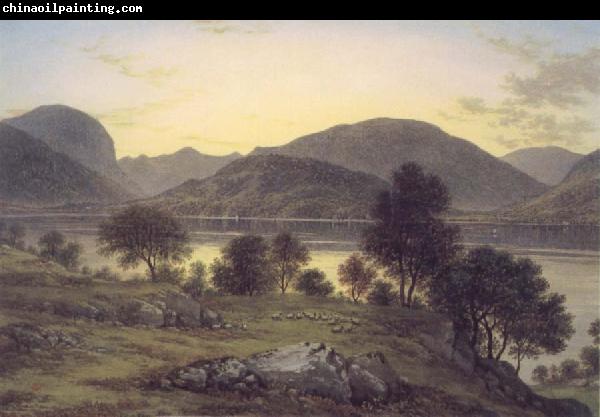 John glover Twilight,Ullswater mid 1820s