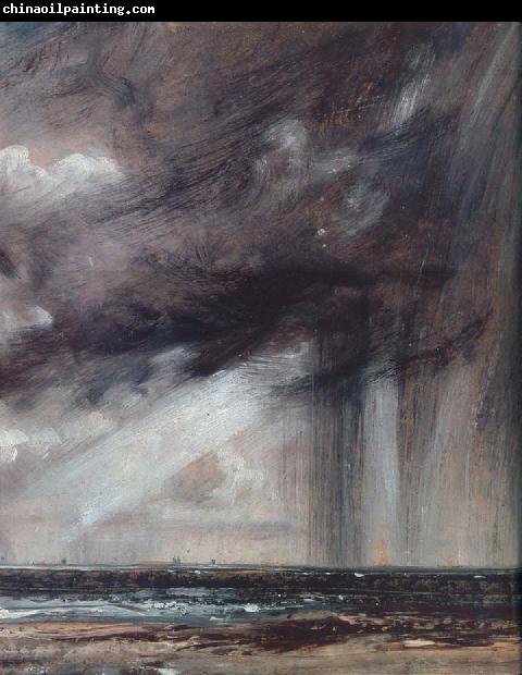 John Constable Rainstorm over the sea