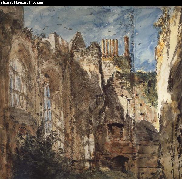 John Constable Cowdray House:The Ruins 14 Septembr 1834