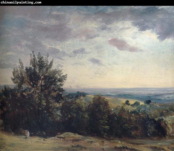 John Constable View from Hampstead Heath,Looking West