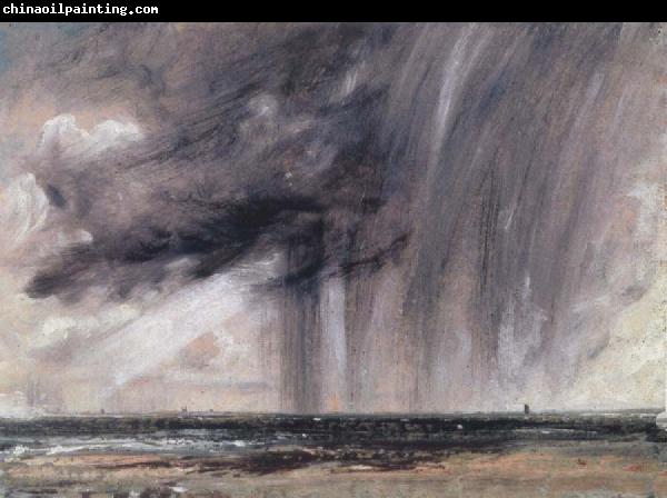 John Constable Rainstorm over the sea