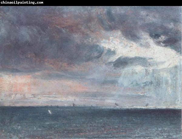 John Constable A storm off the coast of Brighton