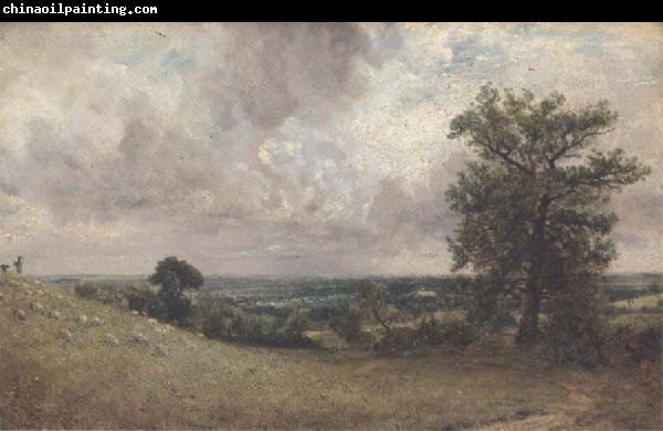 John Constable West End Fields,Hampstead,noon