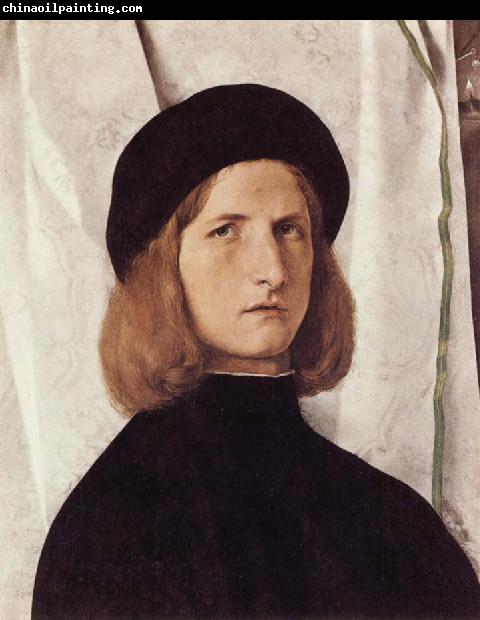 Lorenzo Lotto Portrait of a Young Man