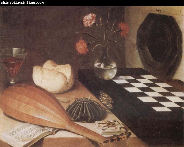 Lubin Baugin Still Life with Chessboard