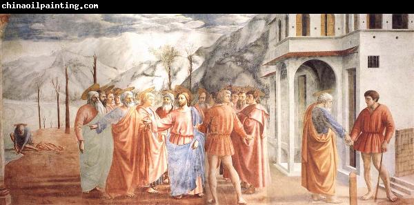 MASACCIO The Tribute Money