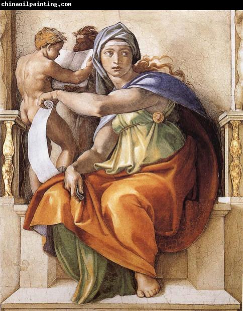 Michelangelo Buonarroti Delphic Sybyl