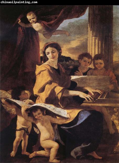 Nicolas Poussin St Cecilia