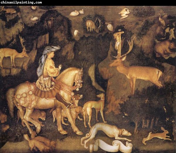 PISANELLO The Vision of St Eustace