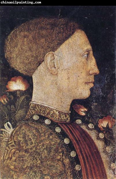 PISANELLO Portrait of Lionello d'Este