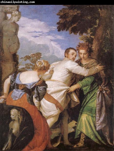 Paolo  Veronese Allegory of Vice and Virtue