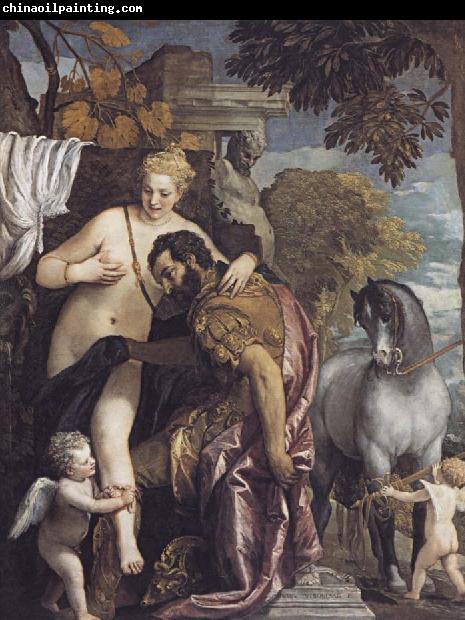 Paolo Veronese Mars and Venus United by Love