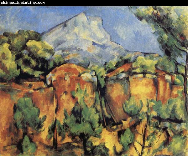 Paul Cezanne Mont Sainte-Victoire Seen from the Quarry at Bibemus