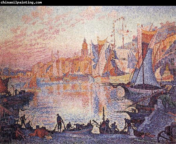 Paul Signac The Port of Saint-Tropez