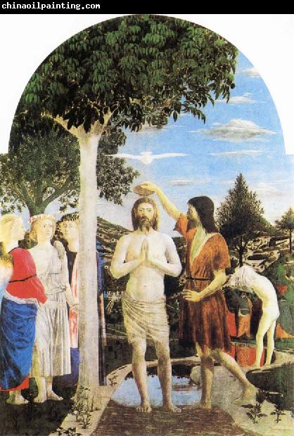 Piero della Francesca The Baptism of Christ