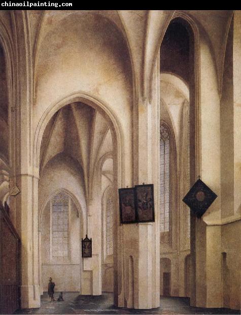 Pieter Jansz Saenredam Church Interior in Utrecht