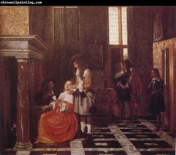 Pieter de Hooch The Card-Players