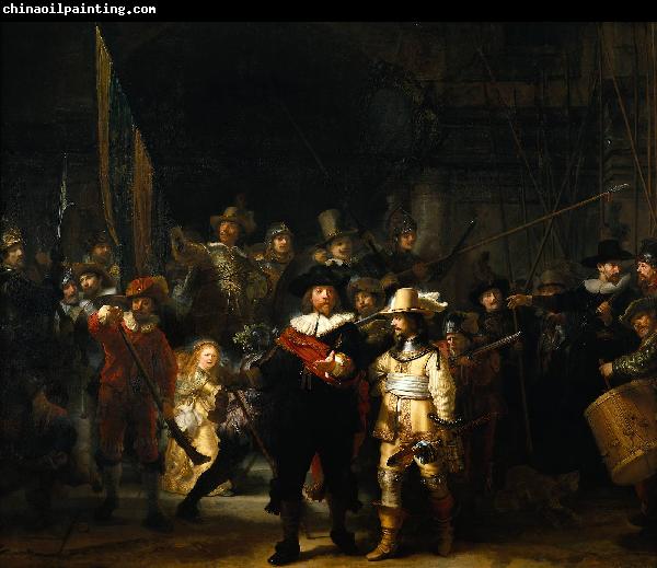 REMBRANDT Harmenszoon van Rijn The Night Watch