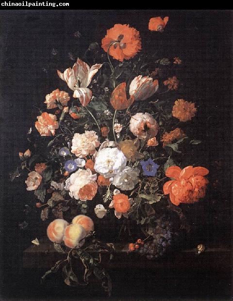 Rachel Ruysch A Vase of Flowers