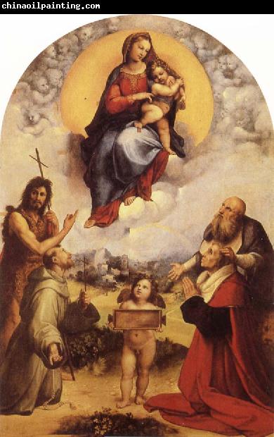 Raphael Madonna di Foligno