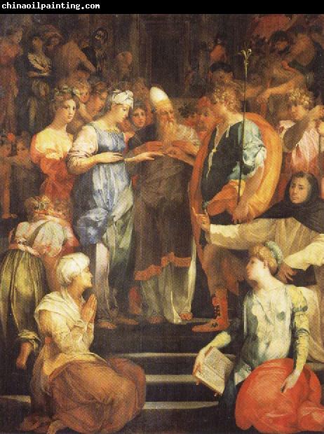 Rosso Fiorentino Marriage of the Virgin Mary