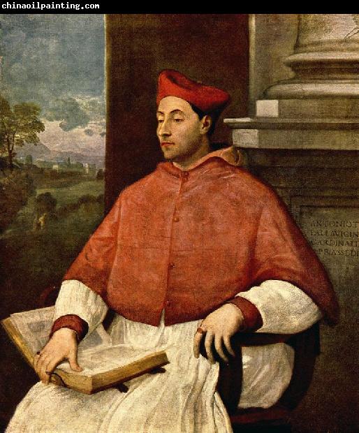 Sebastiano del Piombo Portrait of Antonio Cardinal Pallavicini