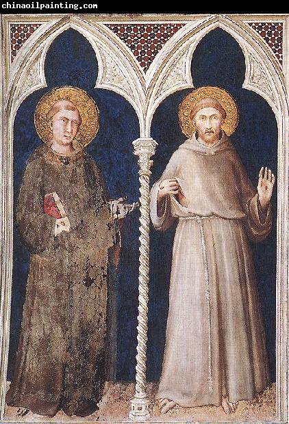 Simone Martini St Anthony and St Francis