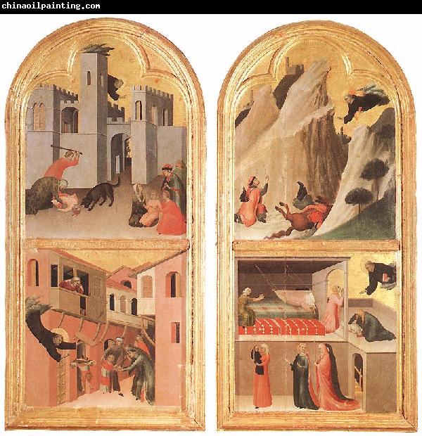 Simone Martini Blessed Agostino Novello Altarpiece