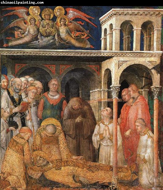 Simone Martini The Death of St. Martin