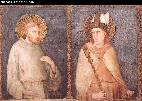 Simone Martini t Francis and St Louis of Toulouse