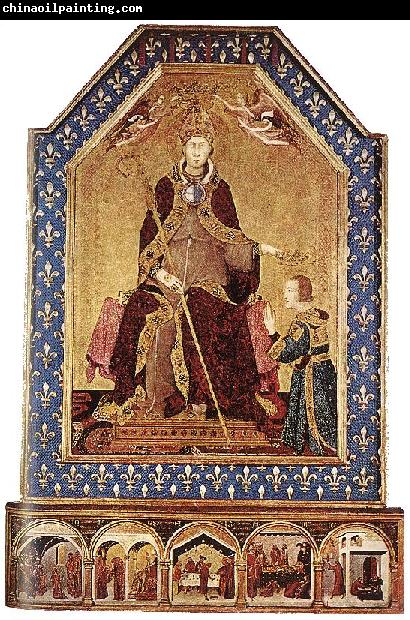 Simone Martini Altar of St Louis of Toulouse