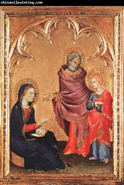 Simone Martini Christ Returning to his Parents