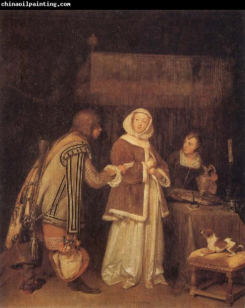 TERBORCH, Gerard The Letter