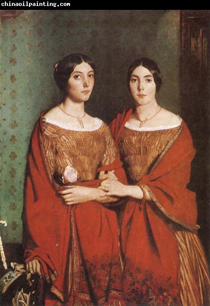 Theodore Chasseriau The Sisters of the Artist