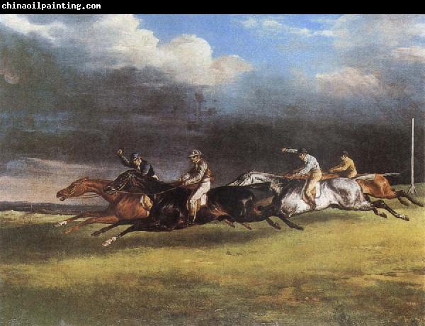 Theodore Gericault The Epsom Derby