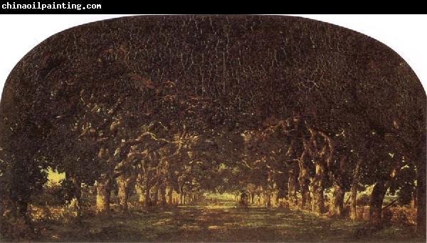 Theodore Rousseau The Chestnut Avenue